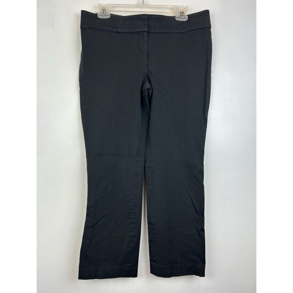 Loft Pants Womans 12P Petites Black Marisa Skinny Stretch Womens Career Office